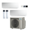 DAIKIN Emura3 Klimaanlage | FTXJ35AW + FTXJ25AW | 3,4/2,5 kW