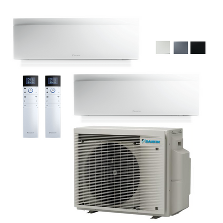 Daikin emura FTXJ35AW + FTXJ25AW + 2MXM50A9