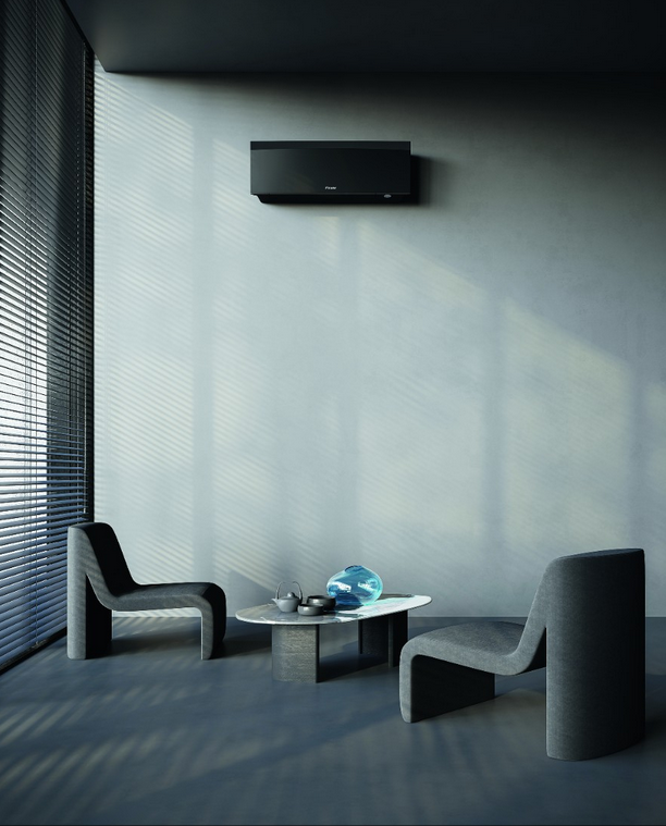 Ambientebild DAIKIN Emura in schwarz