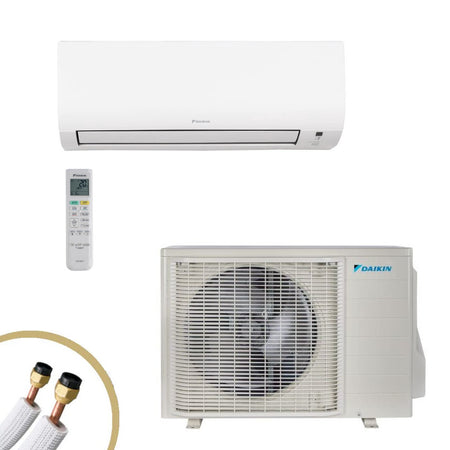 DAIKIN Nepura Comfora Klimaanlage Set FTXTP25N + RXTP25A mit 2,5 kW | Klimaworld.com + Kupferrohrleitung