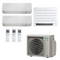 DAIKIN Perfera Wand-/Truhengeräte | kombinierbar | 1x3,4 kW + 2x2,0 kW