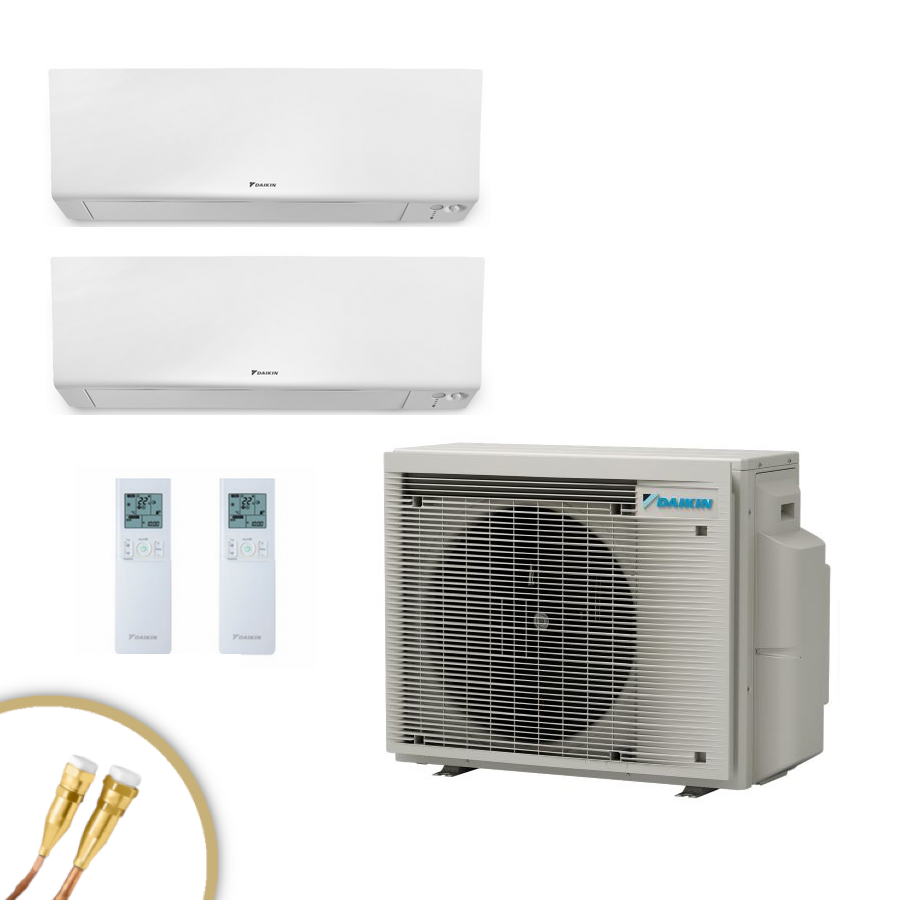 DAIKIN FTXM20R + FTXM20R + 2MXM40A9 mit Quick Connect