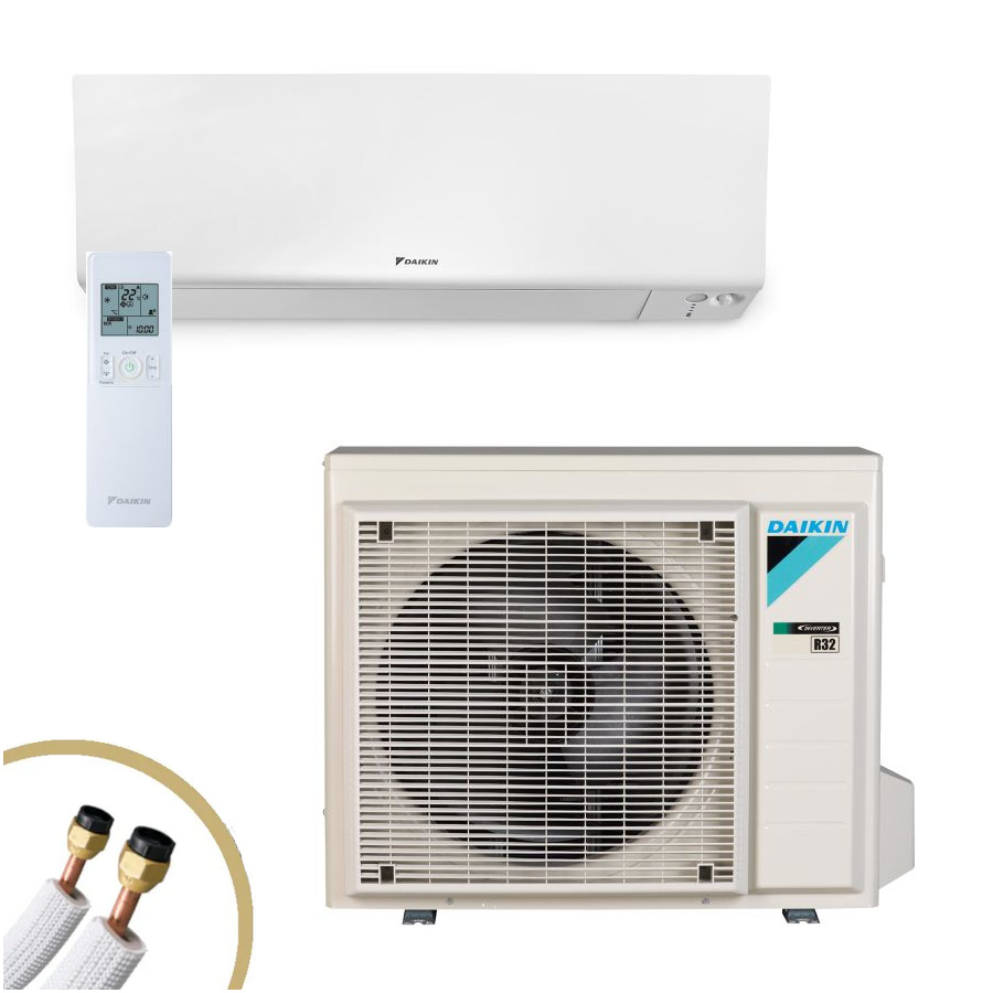 Daikin Perfera Mono-Split Set mit Kupferrohrleitung | klimaworld
