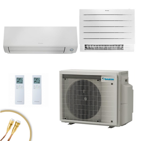 DAIKIN Perfera FTXM35A + FVXm25A9 + 2mxm50A9