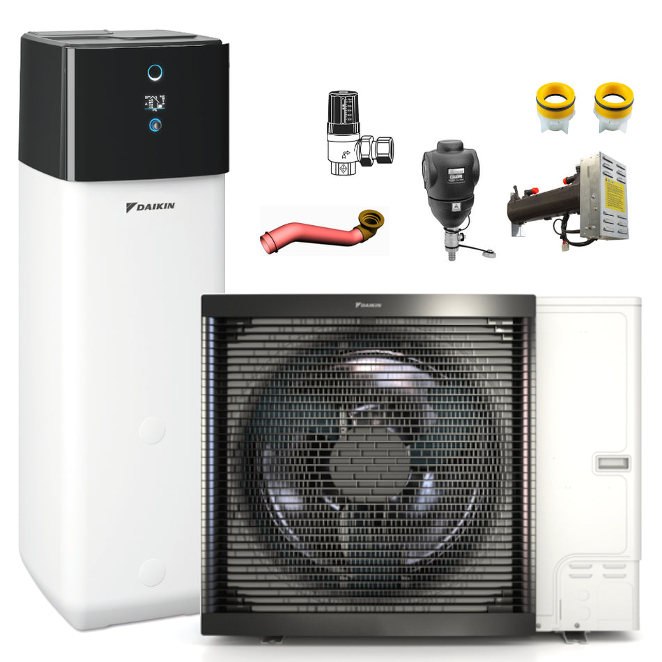 DAIKIN | Split-Wärmepumpe Altherma 3R ECH₂O | 11 kW | 294 L | BAFA