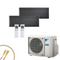 DAIKIN Stylish Klimaanlage | FTXA25BT + FTXA50BT | 2x 5m Quick Connect