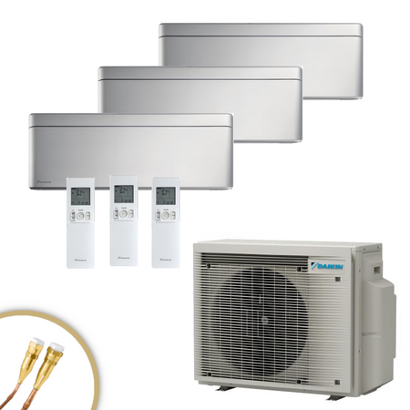 DAIKIN Stylish 2x FTXA25CS + FTXA50CS + 4MXM80A9 mit Quick Connect