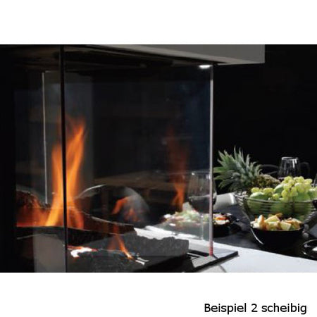 Gaskamin Wanders Danta 500 2-scheibig