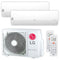 LG Multisplit Klimaanlage Komplett-Set | DELUXE | 2,5 kW + 2,5 kW