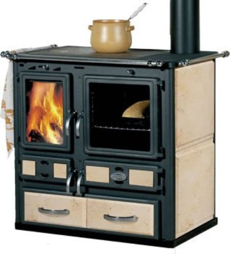 Holzheizherd Sideros Küchenherd Desiree 860 7kW Keramik Ecure