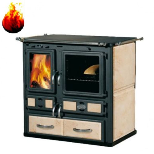 Holzheizherd Sideros Küchenherd Desiree 860 7kW Keramik Ecure