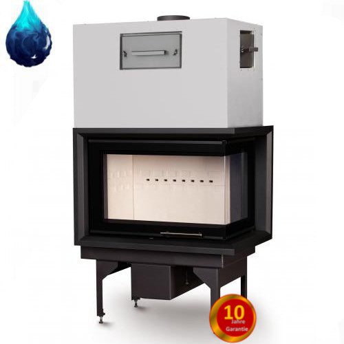 FLAMEN - Wasserführender Kamineinsatz DONAU R S DG 14 kW 