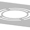 Deckenblende 0° einteilig für Hinterlüftung Ø 150 mm