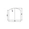 Haas+Sohn | Unterleg-Platte Klarglas Form E