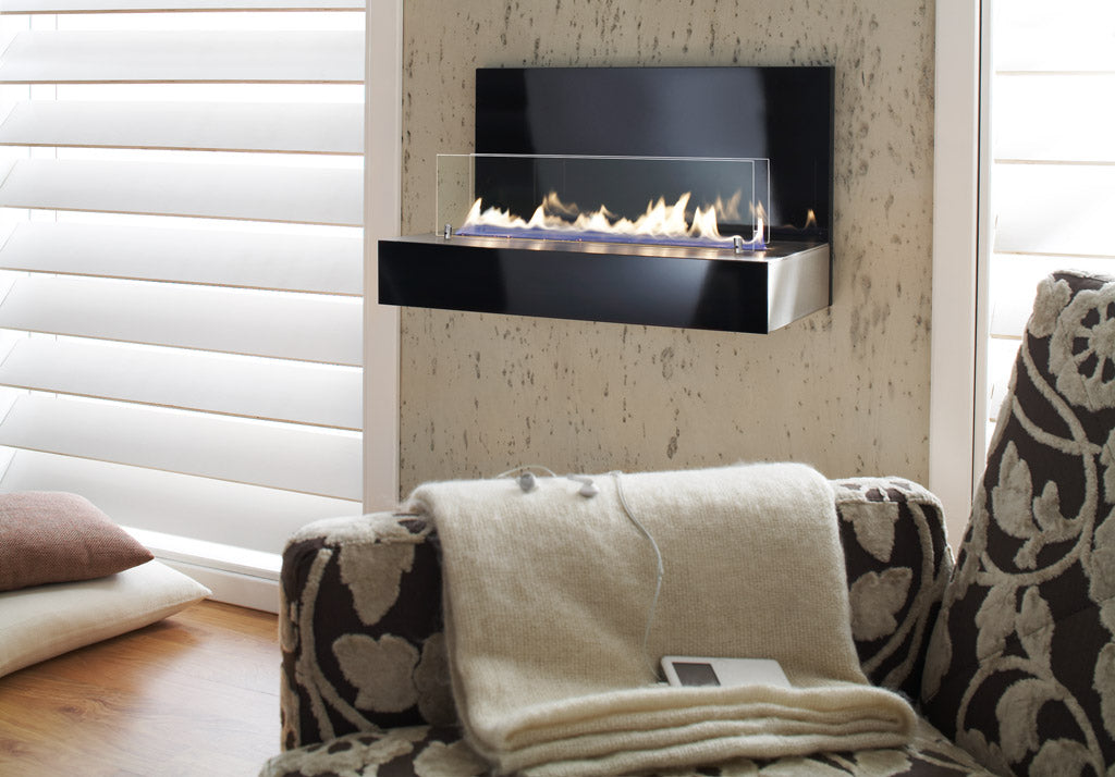 ebios-fire Wandkamin Quadra Wall - Milieu 2
