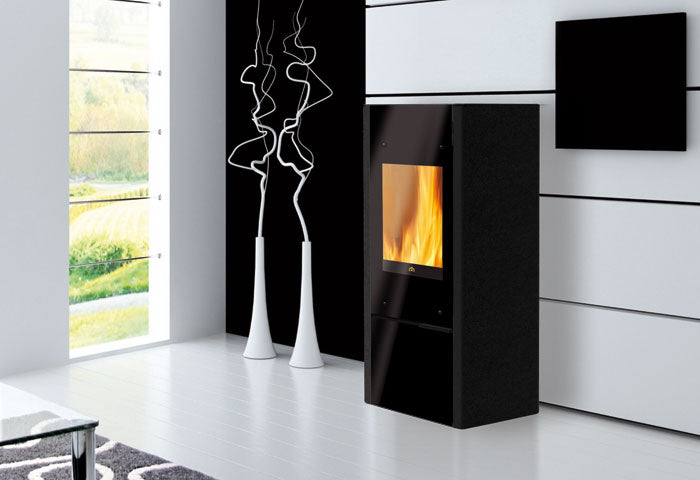 Kaminofen Coral 1 Luftheizer 6 kW Edilkamin Warmluftofen
