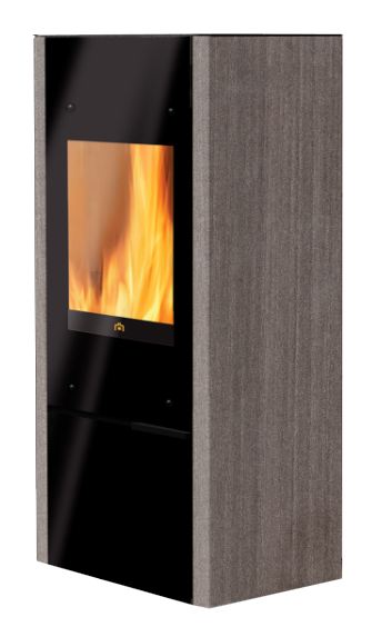 Kaminofen Coral 1 Luftheizer 6 kW Edilkamin Warmluftofen