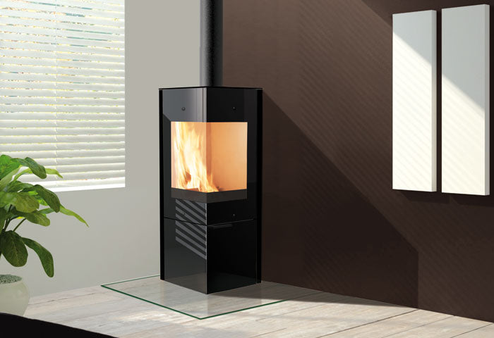 Kaminofen Coral 2 Luftheizer 6 kW Edilkamin Warmluftofen