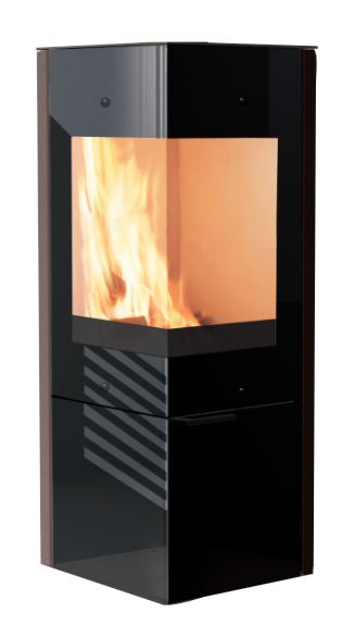 Kaminofen Coral 2 Luftheizer 6 kW Edilkamin Warmluftofen