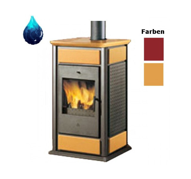 Kaminofen wasserführend Warm CS Basic 15kW inkl. hygiene-Speicher + Rücklaufanhebungsgruppe
