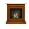 Aflamo Bio-Kamin | Vigo Classic mit Einsatz Bio 60 | eiche