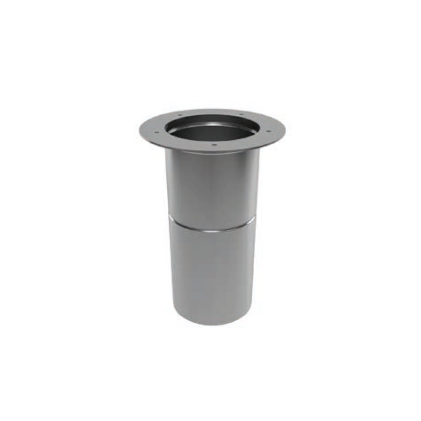 Einschubadapter für Airjekt 1 Top | Edelstahl | 150/130 mm | Klimaworld.com