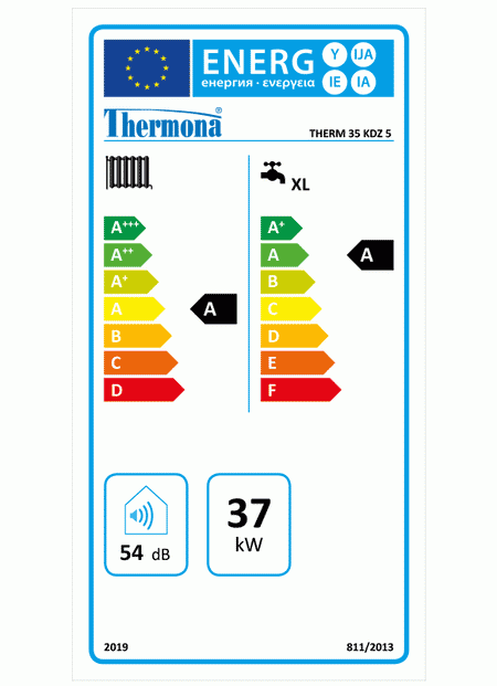 Thermona Heitherme Brennwerttherme mit integriertem Warmwasserspeicher