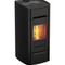 KALOR Pelletkamin | Ermetica 98 Cast Iron - Mod 8 | 7,6 kW | Schwarz