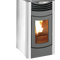 KALOR Pelletkamin | Ermetica 98 Nux Mod 8 | 7,6 kW | Weiß