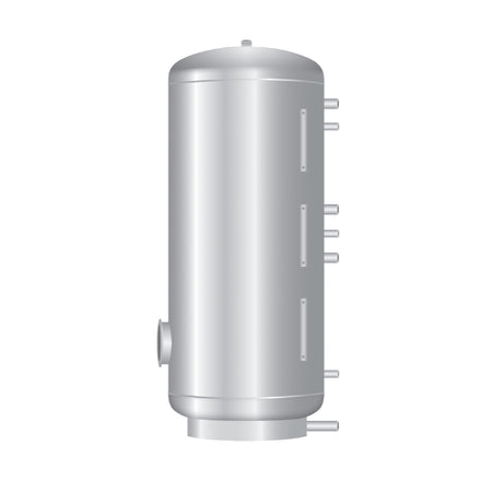 TWL Edelstahl-Brauchwasserspeicher ESO 500 ohne Isolierung