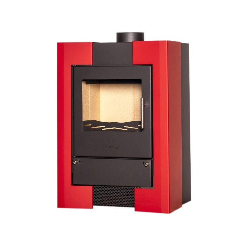 HS-Flamingo Kaminofen Espo II in Rot | klimaworld.com