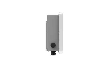 SolaX weisse Wallbox X3-EVC-11K (PXH), Seitenansicht | klimaworld.com