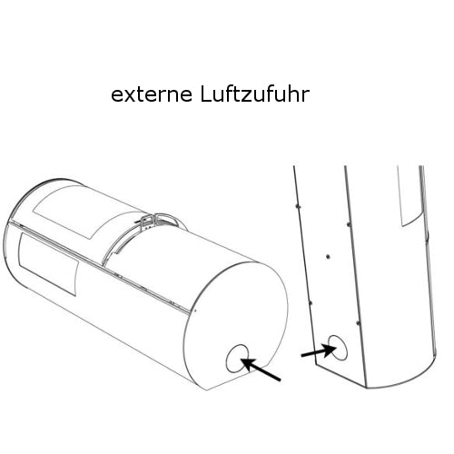 Aduro 9.5 Kaminofen externe Luftzufuhr | Klimaworld