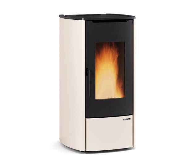 Extraflame Marina Idro H11 elfenbein seitlich