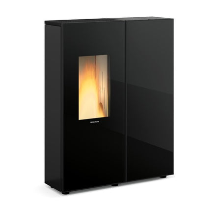 Extraflame Prestige Line Sharon Plus Crystal - Glaskeramik schwarz