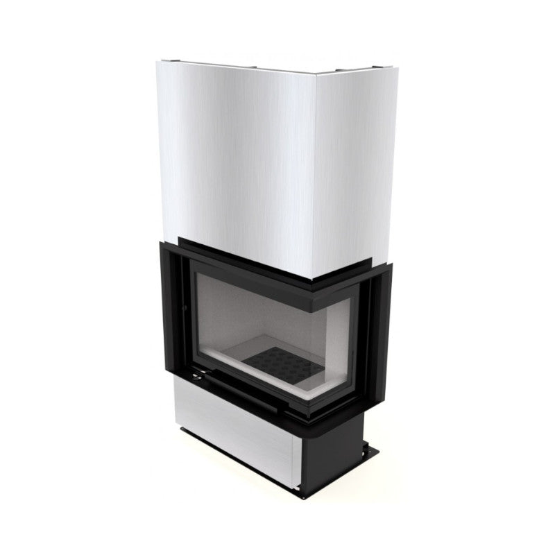 KRETZ | Kamineinsatz F 109 | Eckkamin rechts | 10 kW  ➔ klimaworlv.com