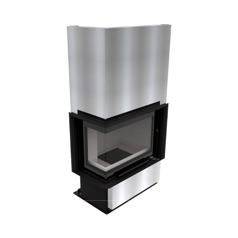 KRETZ | Kamineinsatz F 110 | Eckkamin links | 10 kW  ➔ klimaworlv.com