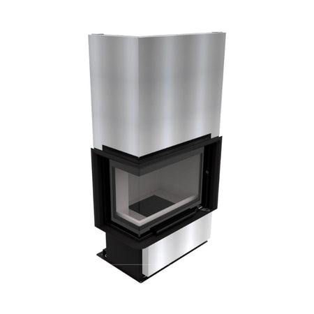 KRETZ | Kamineinsatz F 110 | Eckkamin links | 10 kW  ➔ klimaworlv.com