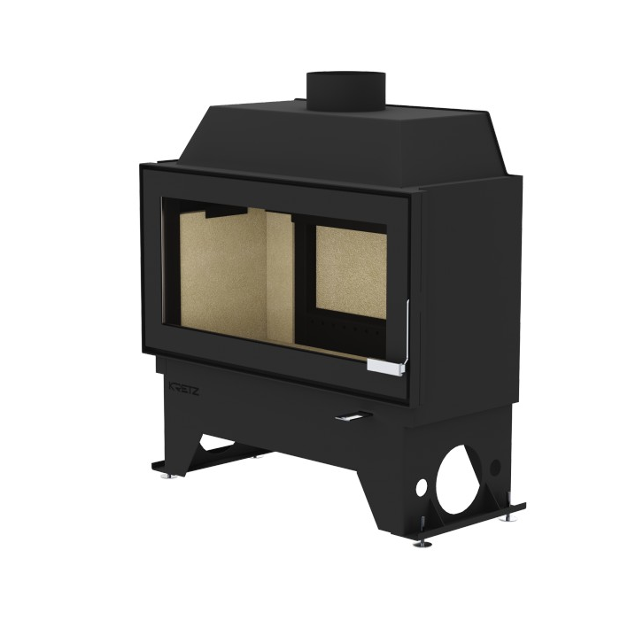 KRETZ | Kamineinsatz F 103-10 | Befeuerung vorn + hinten | 10 kW ➔ klimaworlv.com