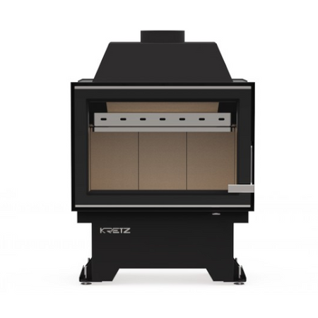 KRETZ | Kamineinsatz F 103 SLIM | gerade Scheibe | schmal | 10 kW  ➔ klimaworlv.com