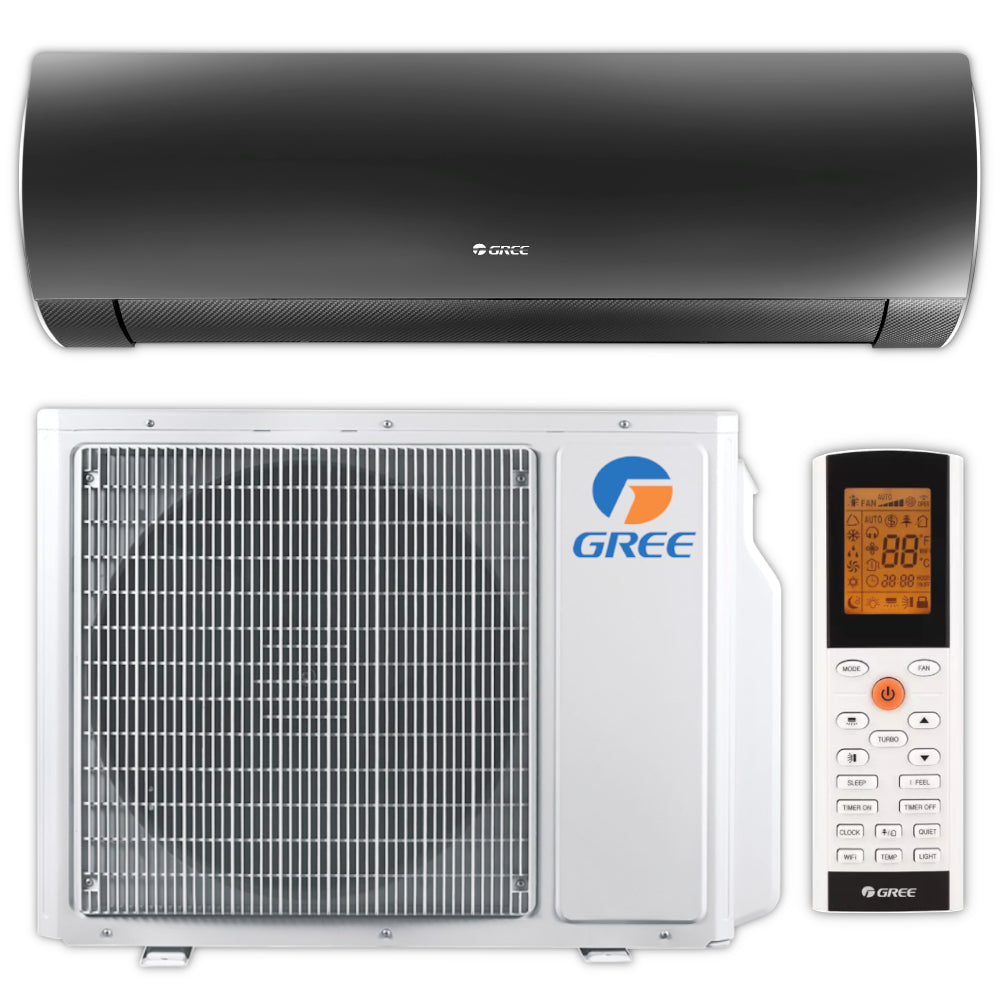 GREE | Monosplit-Klimaanlage FAIRY BLACK 9 | 2,7 kW | 9200 BTU | Klimaworld.com
