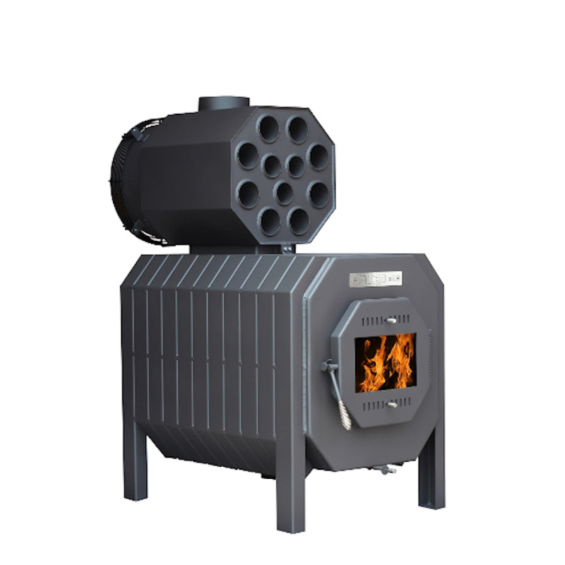 Werkstattofen Warmluftkaminofen FALCO ECO 40kW