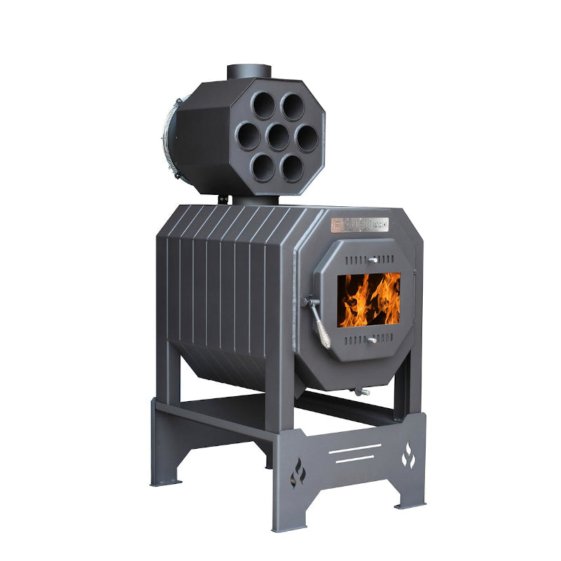 LS Kamna | Werkstattofen | Warmluftofen | FALCO ECO 30 kW mit Untergestell