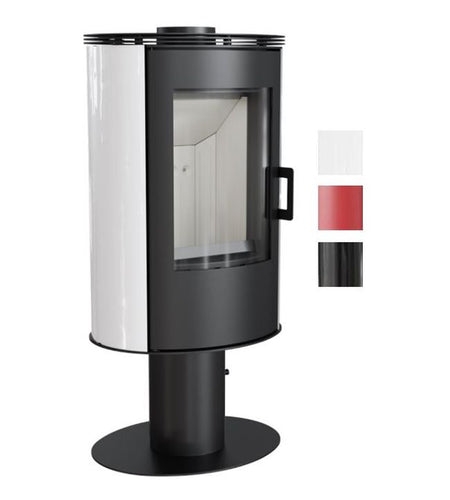 Kratki Kaminofen Koza AB S/N/DR/KAFEL | mit Keramik | Farbwahl | 8 kW ➔ klimaworlv.com
