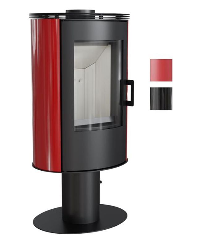 Kratki Kaminofen Koza AB S/N/O/DR/KAFEL | Keramik | Farbwahl | 8 kW ➔ klimaworlv.com