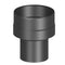 Erweiterung Ofenrohr/ Rauchrohr Ø 120-180mm, lackiert schwarz