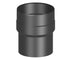 Erweiterung Ofenrohr/ Rauchrohr Ø 160-200mm, lackiert schwarz