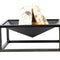 Gardener geometrische Feuerschale modernes Design | 60x60cm x H 30cm