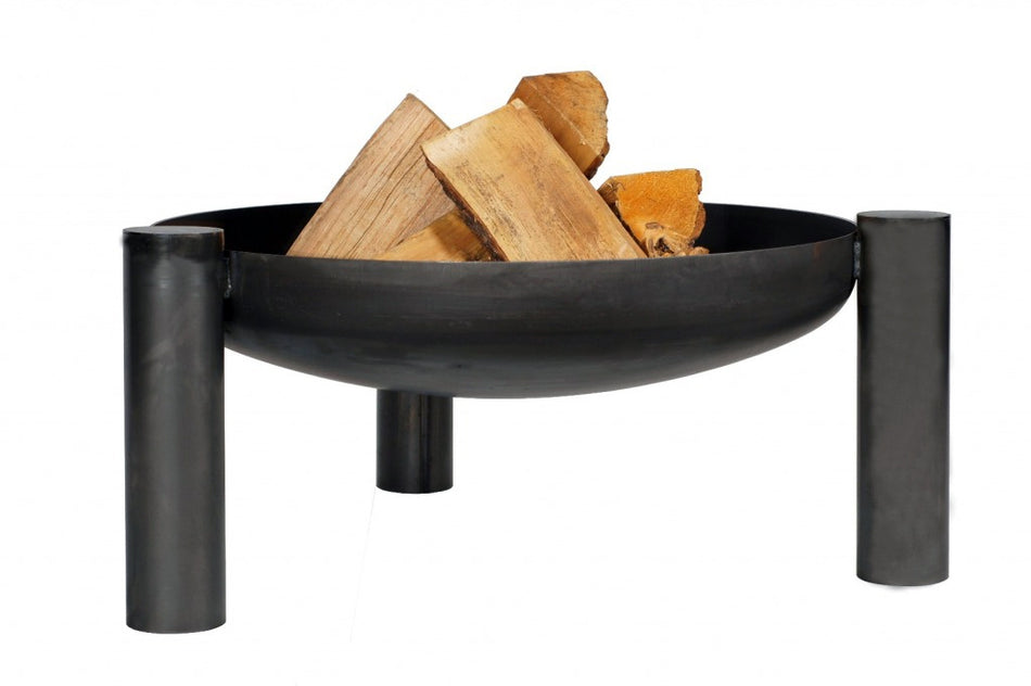 Gardener runde, stabile Feuerschale | Ø60cm x H 30cm | TF-FS 118-2 | Klimaworld.com