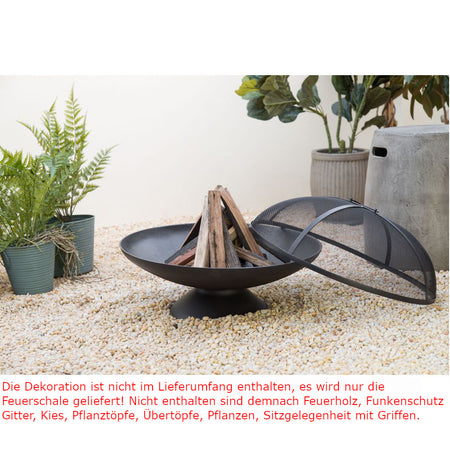 Klimaworld gusseiserne Feuerschale XL | TF90 | Ø 780 mm